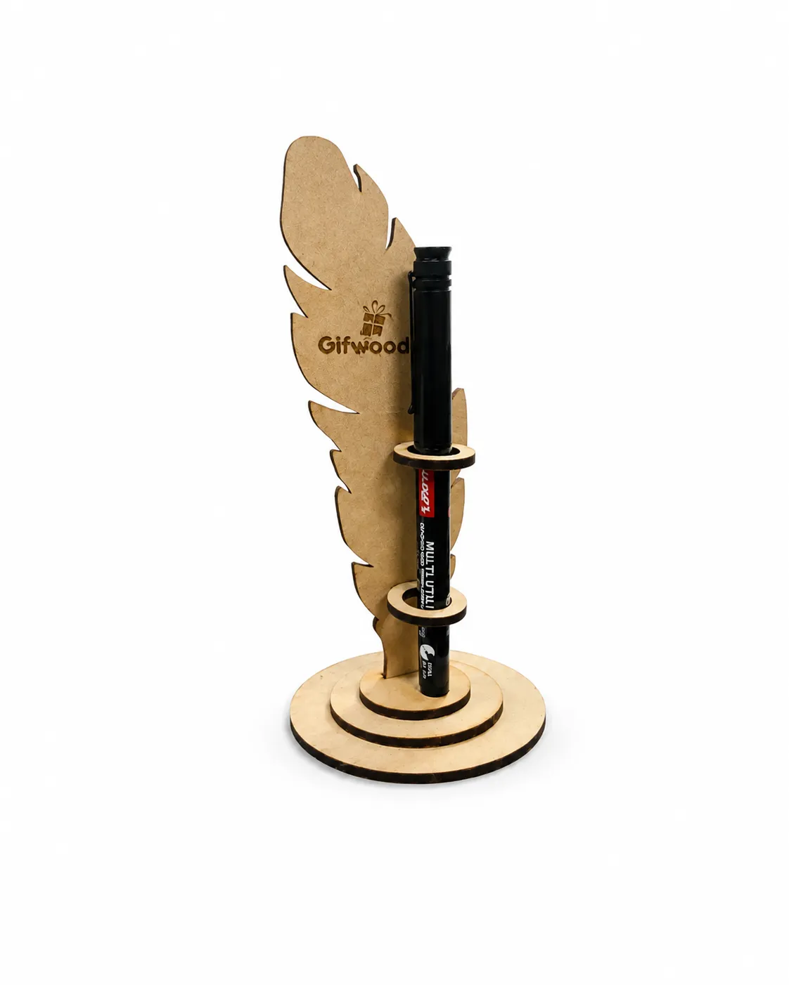 Premium Single Pen Stand Holder with Elegant Design for Office Desk, Study Table & Corporate Gift