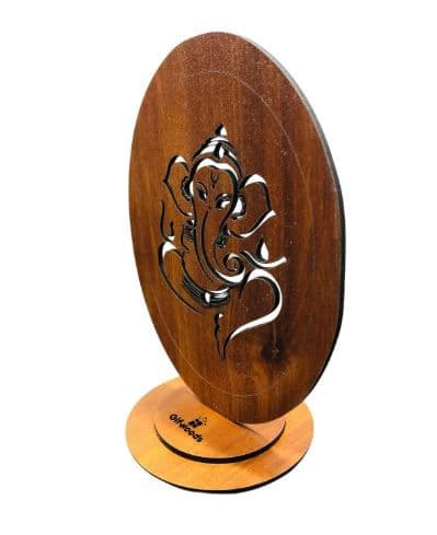 Wooden Lord Ganesha Table Stand - 4