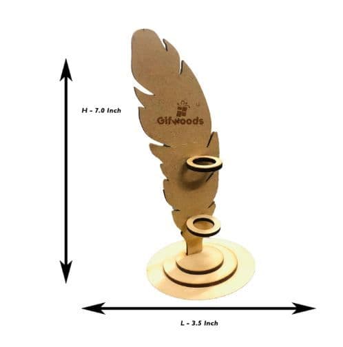 Premium Single Pen Stand Holder with Elegant Design for Office Desk, Study Table & Corporate Gift - 3