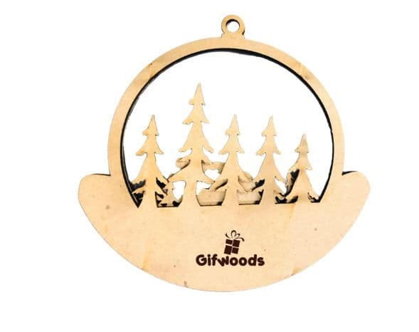 Wooden Christmas Party Hanging - 3