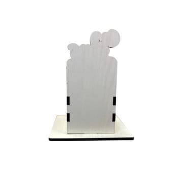 Long Acrylic Pen Stand with Barcode Display - 5