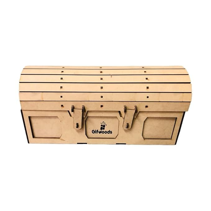 Large Wooden Trunk Box 